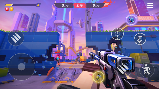 Pixel Gun 2の公式ゲーム画面