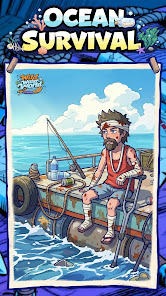 波乱水世界の公式ゲーム画面