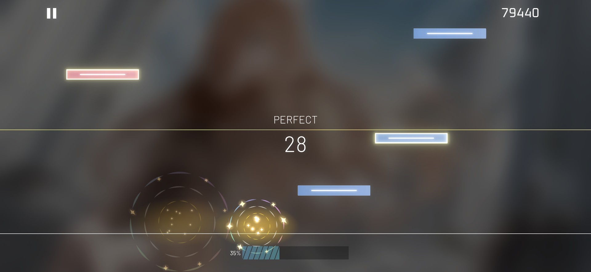 Aeclisのプレイ画面