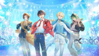 ディズニー スパークリンク・スターズのメインビジュアル（4人のスパークライダー。公式サイトより）