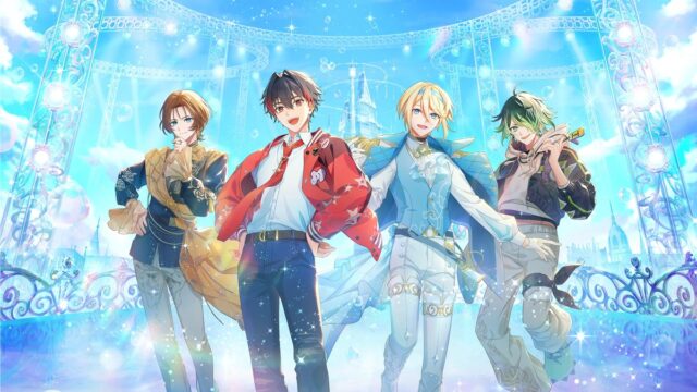 ディズニー スパークリンク・スターズのメインビジュアル（4人のスパークライダー。公式サイトより）