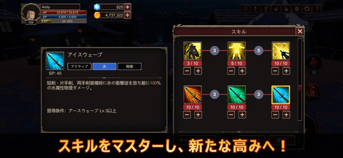 Dungeon's Callのゲーム画面