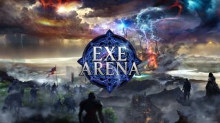 EXE ARENAのキービジュアル（タイトルロゴ入り。公式サイトより）