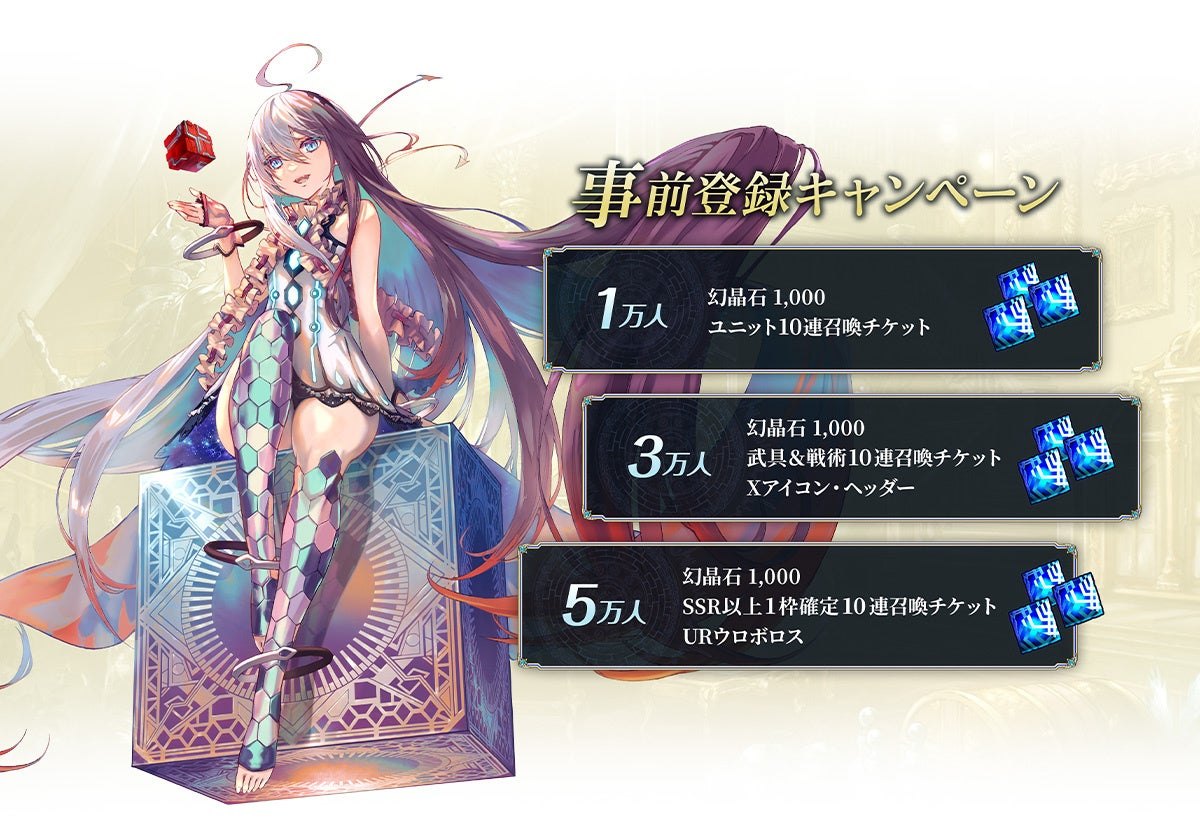 誰ガ為のアルケミスト ポートマスターズの事前登録キャンペーンの報酬