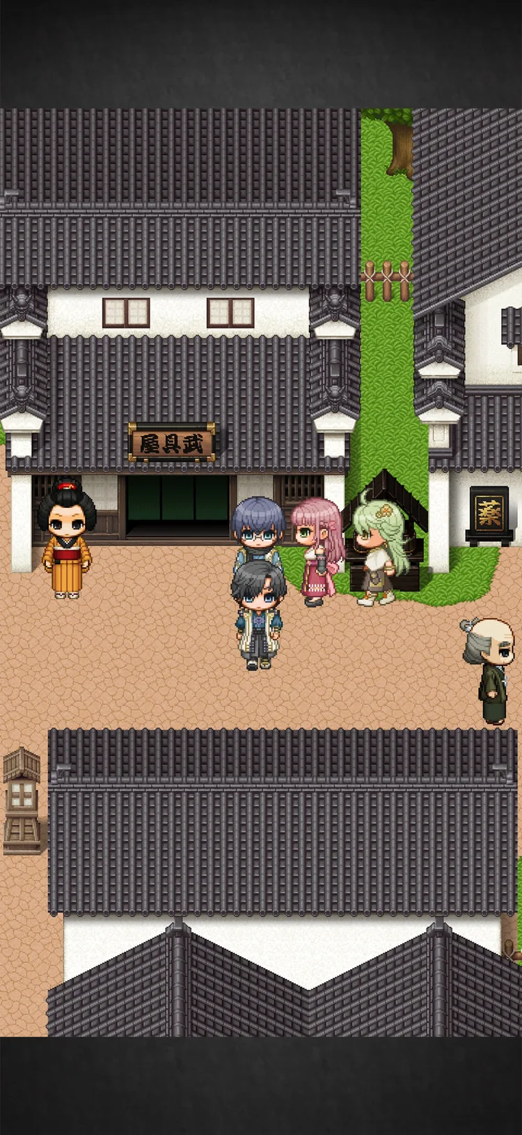 ツルギスタのゲーム画面